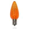 C9 SMD LED Retrofit Bulb - Amber/Orange - Minleon - Bag Of 25 -Christmas Designers amber led retrofit bulbs 1