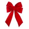 18" Red Velvet Christmas Bow -Christmas Designers b vb 18 r