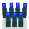 Wide Angle Conical Battery Operated LED D Cell 50 Lights - Blue 1 Wide Angle Conical Battery Operated LED D Cell 50 Lights - Blue -Christmas Designers bo wac 504 b