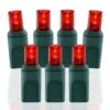 Wide Angle Conical Battery Operated LED D Cell 50 Lights - Red 1 Wide Angle Conical Battery Operated LED D Cell 50 Lights - Red -Christmas Designers bo wac 504 r