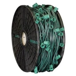 C7 Cord, 24" Spacing, Green Wire, SPT-1, 1000'