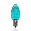 C7 SMD LED Retrofit Bulb - Teal - Minleon - Bag Of 25 -Christmas Designers c7 t