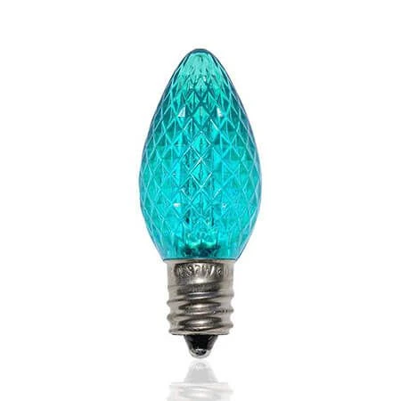 C7 SMD LED Retrofit Bulb - Teal - Minleon - Bag Of 25 3 C7 SMD LED Retrofit Bulb - Teal - Minleon - Bag Of 25