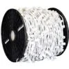 C7 Cord, 9" Spacing, White Wire, SPT-1, 1000' 2 C7 Cord, 9" Spacing, White Wire, SPT-1, 1000' -Christmas Designers c7 white spt 1 9 1000