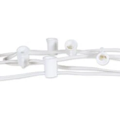C9 Cord, 36" Spacing, White Wire, SPT-1, 50' 8 C9 Cord, 36" Spacing, White Wire, SPT-1, 50' -Christmas Designers c7 white lightline 9