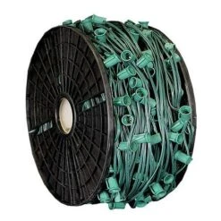C9 Cord, 18" Spacing, Green Wire, SPT-1, 1000'