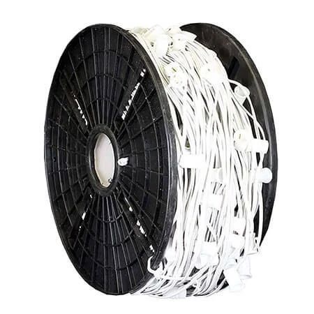 C9 Cord, 36" Spacing, White Wire, SPT-1, 1000' 3 C9 Cord, 36" Spacing, White Wire, SPT-1, 1000'