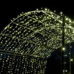 44' Drive Through Tunnel - LED - Warm White -Christmas Designers darch 4 ww top 1 10