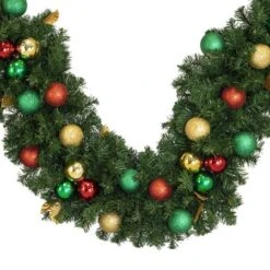 Decorated 9' X 14" Garland Unlit, Traditional -Christmas Designers dg 914 t a