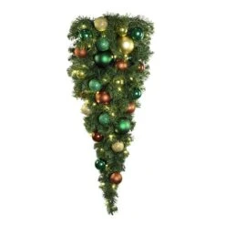 Decorated 44" Spray Deluxe Colors Of The Holiday - Unlit
