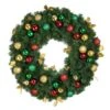 36" Unlit Decorated Wreath - Traditional Décor - Bow Option Available -Christmas Designers dw 36 t