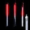12" LED Falling Snow Tube - Red And Pure White - Pro Christmas™ -Christmas Designers fs pc 12 rpww