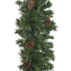 9' X 14" Mixed Pine Garland, Unlit -Christmas Designers g 914 mpu c