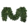 9' X 18" Deluxe Oregon Fir Garland, Lit -Christmas Designers g 918 dofl ww b