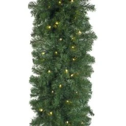 9' X 18" Deluxe Oregon Fir Garland, Lit 9 9' X 18" Deluxe Oregon Fir Garland, Lit -Christmas Designers g 918 dofl ww c
