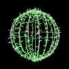 30" Foldable Sphere - LED - Green - Commercial Grade 2 30" Foldable Sphere - LED - Green - Commercial Grade -Christmas Designers green sphere 2