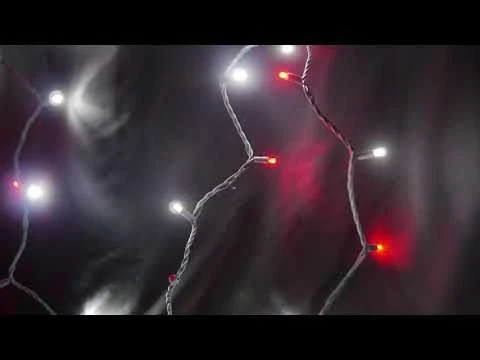 70 Light Blue Twinkle 5mm Wide Angle Conical LED Christmas Lights 4 70 Light Blue Twinkle 5mm Wide Angle Conical LED Christmas Lights - Image 2