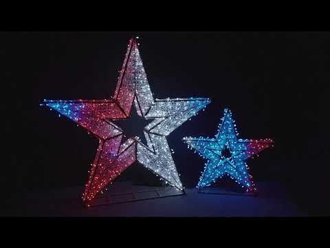 10' 3D LED Star - Twinkly Pro RGBW 4 10' 3D LED Star - Twinkly Pro RGBW - Image 2