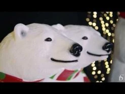 7' Standing Christmas Bear -Christmas Designers hqdefault 21