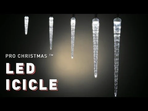 24" LED Steady Icicle Drop 4 24" LED Steady Icicle Drop - Image 2