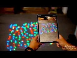 Twinkly RGBW - 600L, 3" Sp, Wifi - Green Wire -Christmas Designers hqdefault 5 94