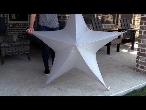 Foldable 3D Star - 26" - Polymesh - 5 Colors Available 4 Foldable 3D Star - 26" - Polymesh - 5 Colors Available - Image 2