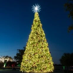 4' Icicle Burst LED Tree Topper 16 4' Icicle Burst LED Tree Topper -Christmas Designers icicle burst tree topper2 1