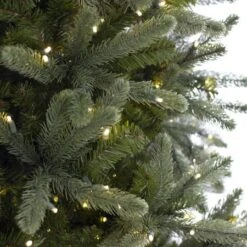 9' Indoor LED Norway Spruce Slimline Christmas Tree - Warm White -Christmas Designers img 0089