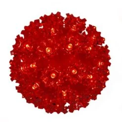 Pro Christmas™ 6" Sphere - 50L - Red