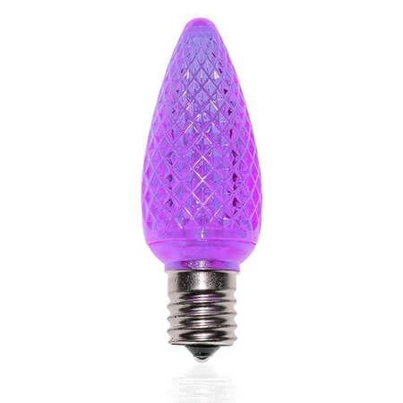 C9 SMD LED Retrofit Bulb - Purple - Minleon V2 - Bag Of 25 3 C9 SMD LED Retrofit Bulb - Purple - Minleon V2 - Bag Of 25