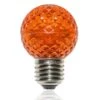 G50 LED Retrofit Bulb - Amber/Orange - E26 Base - Minleon - Bag Of 10 1 G50 LED Retrofit Bulb - Amber/Orange - E26 Base - Minleon - Bag Of 10 -Christmas Designers l g50 10 a 1