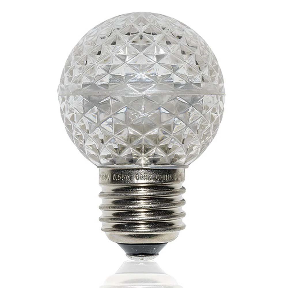 G50 LED Retrofit Bulb - Cool White - E26 Base - Minleon - Bag Of 10 3 G50 LED Retrofit Bulb - Cool White - E26 Base - Minleon - Bag Of 10