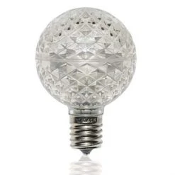 G50 SMD LED Retrofit Bulb - Cool White - C9 Base - Pro Christmas™ - Bag Of 10