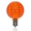 G50 SMD LED Retrofit Bulb - Amber/Orange - C9 Base - Minleon - Bag Of 10 -Christmas Designers l g50 a