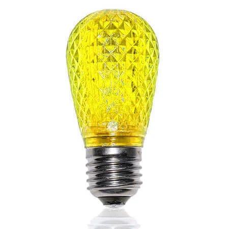 S14 SMD LED Retrofit Bulb - Yellow - Minleon - Bag Of 10 3 S14 SMD LED Retrofit Bulb - Yellow - Minleon - Bag Of 10
