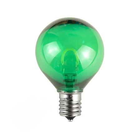G50 LED Flexible Filament Bulb - Green - Pro Christmas™ - Bag Of 25 3 G50 LED Flexible Filament Bulb - Green - Pro Christmas™ - Bag Of 25