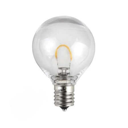G50 LED Flexible Filament Bulb - Pure White - Pro Christmas™ - Bag Of 25 3 G50 LED Flexible Filament Bulb - Pure White - Pro Christmas™ - Bag Of 25