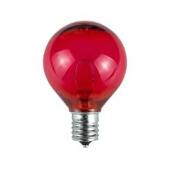 G50 LED Flexible Filament Bulb - Red - Pro Christmas™ - Bag Of 25