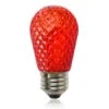 Pro Christmas - S14 LED Medium Base Retrofit Bulb - Red - Bag Of 6 1 Pro Christmas - S14 LED Medium Base Retrofit Bulb - Red - Bag Of 6 -Christmas Designers l pc s14 r 6 1
