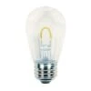S14 LED U Shape Flexible Filament Bulb - Pro Christmas™ - Pure White – E26 Base - Box Of 6 2 S14 LED U Shape Flexible Filament Bulb - Pro Christmas™ - Pure White – E26 Base - Box Of 6 -Christmas Designers l pc s14ff pw u