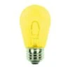 S14 LED U Shape Flexible Filament Bulb - Pro Christmas™ - Yellow – E26 Base - Box Of 6 -Christmas Designers l pc s14ff y u