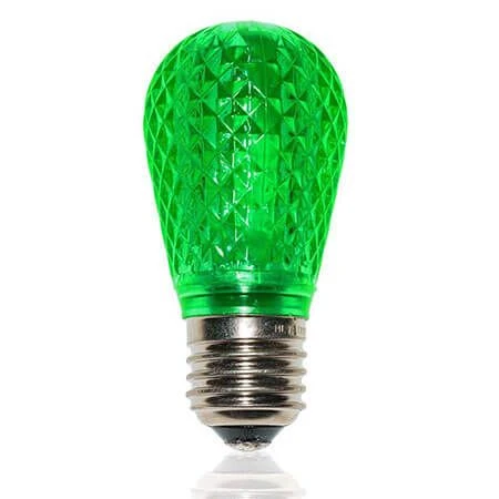 S14 SMD LED Retrofit Bulb - Green - Minleon - Bag Of 10 3 S14 SMD LED Retrofit Bulb - Green - Minleon - Bag Of 10