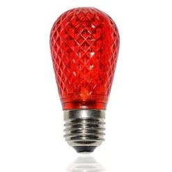 S14 SMD LED Retrofit Bulb - Red - Minleon - Bag Of 10