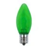 C9 Flexible Filament LED Bulb - Green - Pro Christmas™ - Bag Of 25 -Christmas Designers led christmas light bulb green