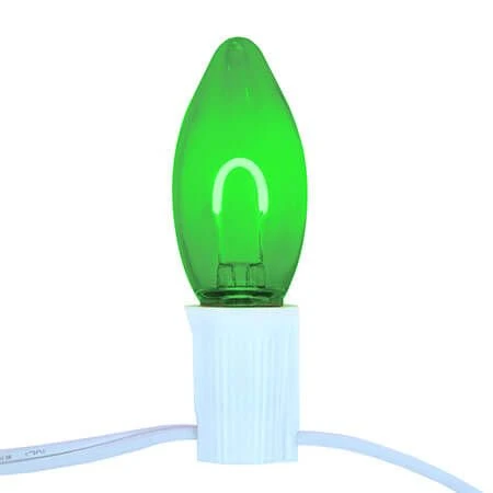 C9 Flexible Filament LED Bulb - Green - Pro Christmas™ - Bag Of 25 4 C9 Flexible Filament LED Bulb - Green - Pro Christmas™ - Bag Of 25 - Image 2