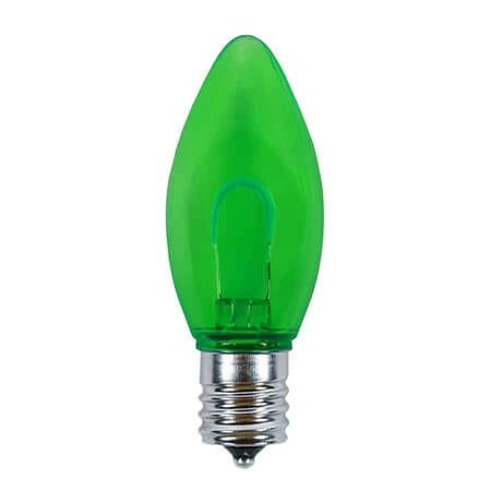 C9 Flexible Filament LED Bulb - Green - Pro Christmas™ - Bag Of 25 3 C9 Flexible Filament LED Bulb - Green - Pro Christmas™ - Bag Of 25