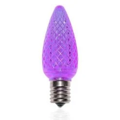 C9 SMD LED Retrofit Bulb - Purple - Pro Christmas™ - Bag Of 25