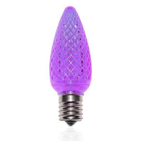 C9 SMD LED Retrofit Bulb - Purple - Minleon - Bag Of 25 3 C9 SMD LED Retrofit Bulb - Purple - Minleon - Bag Of 25