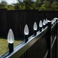 LITE-NETICS C7 Cord Green Wire - 12" Spacing - SPT-1 - 100' -Christmas Designers ll 12 g ln d 1