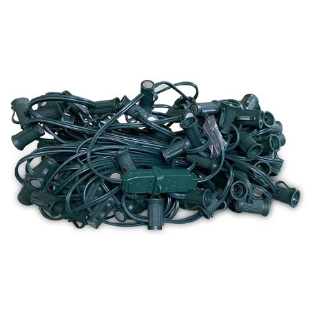 LITE-NETICS C9 Cord Green Wire - 12" Spacing - SPT-1 - 100' 4 LITE-NETICS C9 Cord Green Wire - 12" Spacing - SPT-1 - 100' - Image 2